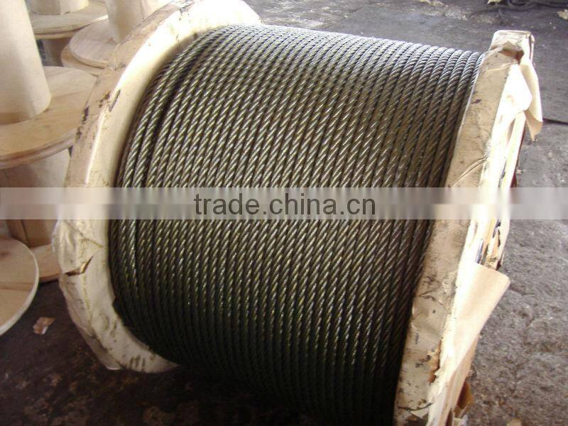 Marine Used Steel Wire Rope For Aviation And Aircraft Cable