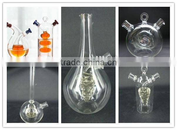 China Heat Resisitant Fancy Home Deco Wholesale Pyrex Glass Cooking Oil Dispenser With Rubber Lid