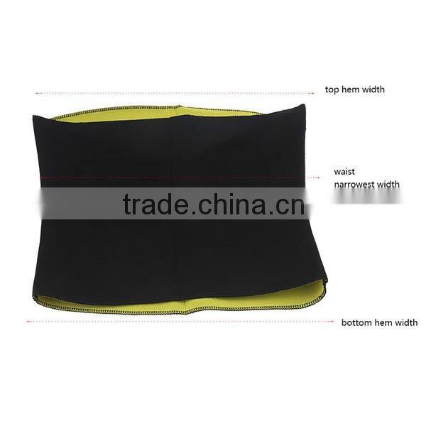 Unisex Hot Shaper Belt Neoprene Waist Slimming Fitness Belt