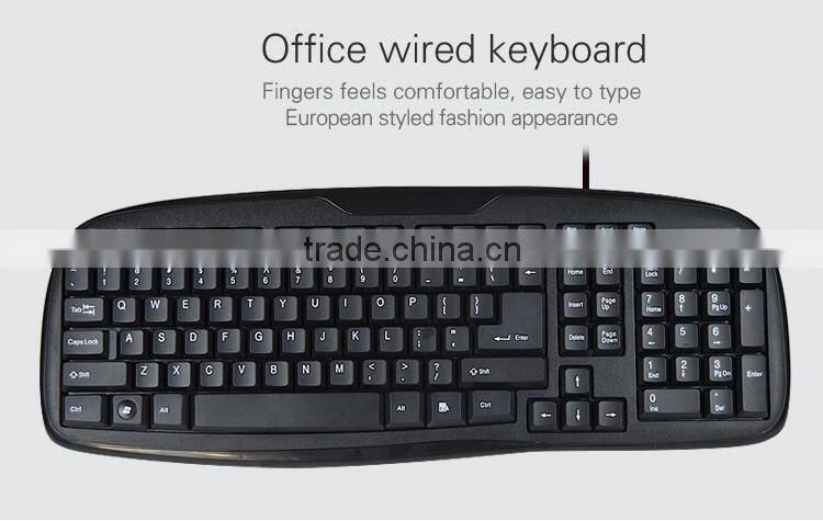 Trade assureance office computer keyboard_European styled fashion appearance keyboard