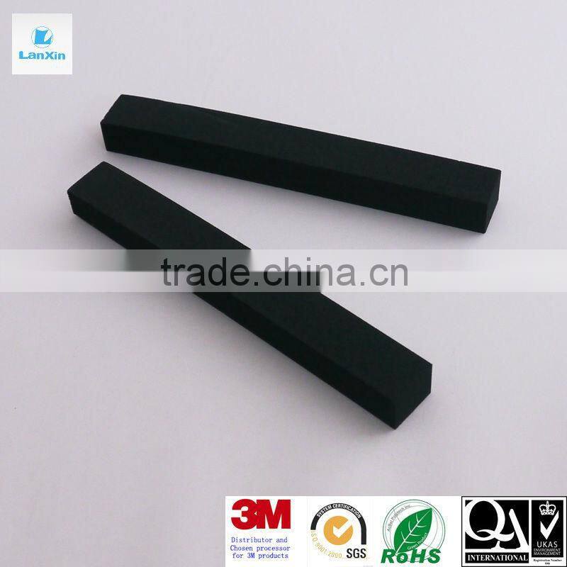 Black protective EVA foam strip seal