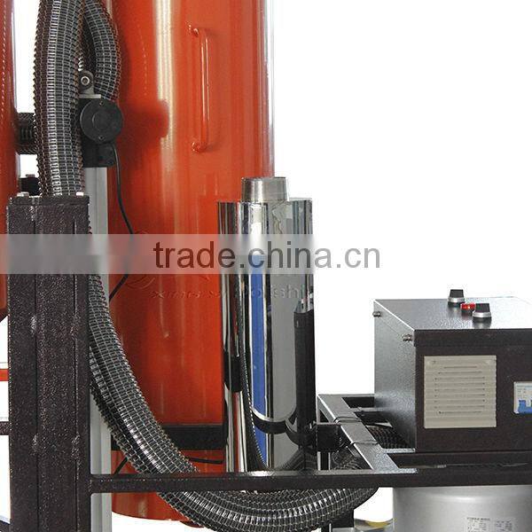 Strong power dust vacuum with grinder