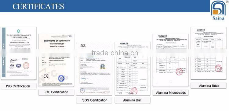 High purity 92% al2o3 alumina ceramic lining brick