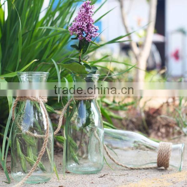 bulk wholesale clear glass terrarium / glass flower vases made in China