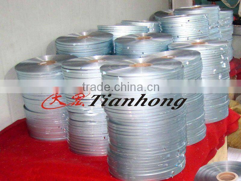 Colored aluminum mylar film laminated for coaxial cable shield