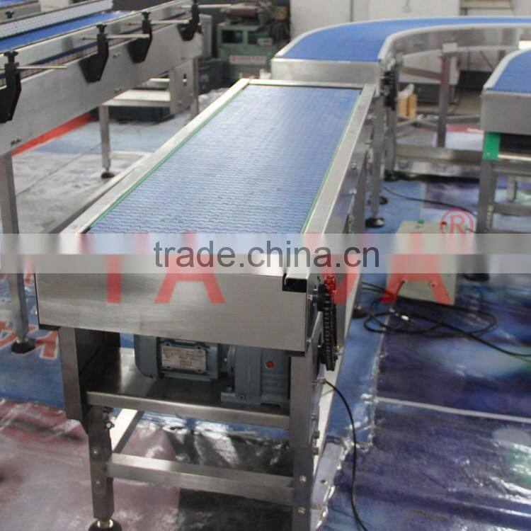 Meat Industry modular belt conveyor system line