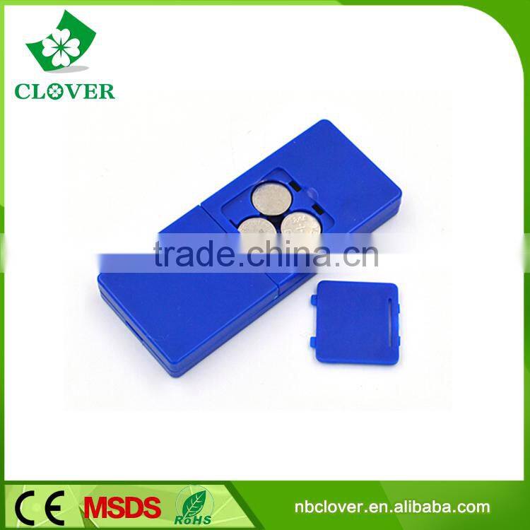 Card lamp 4 LED plastic mini pocket led card flashlight