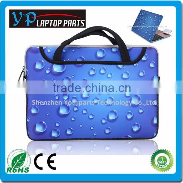 Colorful Wholesale Fashionable Neoprene Special MiNi Quilted Leather Convertible Laptop Bag Sleeve