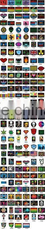 Electroluminescent el t shirt panel