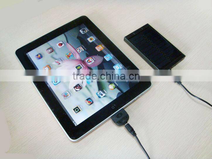 factory high quality Solar power bank Charger 4000mAh with CE,FCC,RoHS