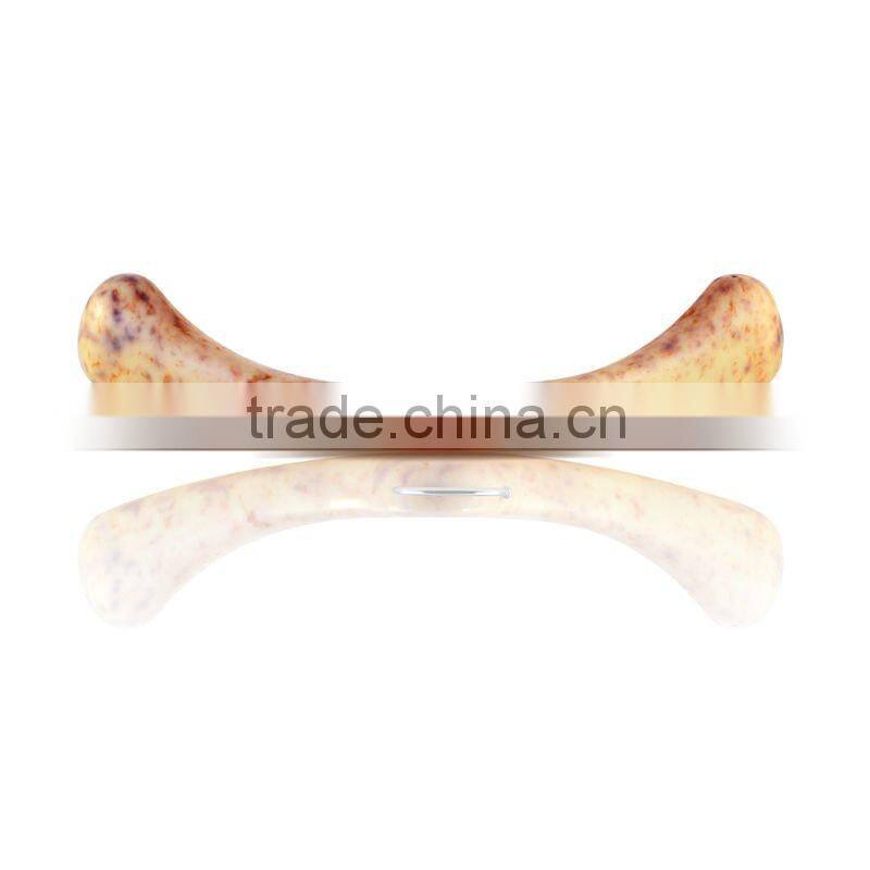 Japanese Browny Marbled Plastic Luxury Hanger for Hotel Equipment