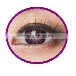 16.00mm 7 Colors rainbow galaxy color contact lens