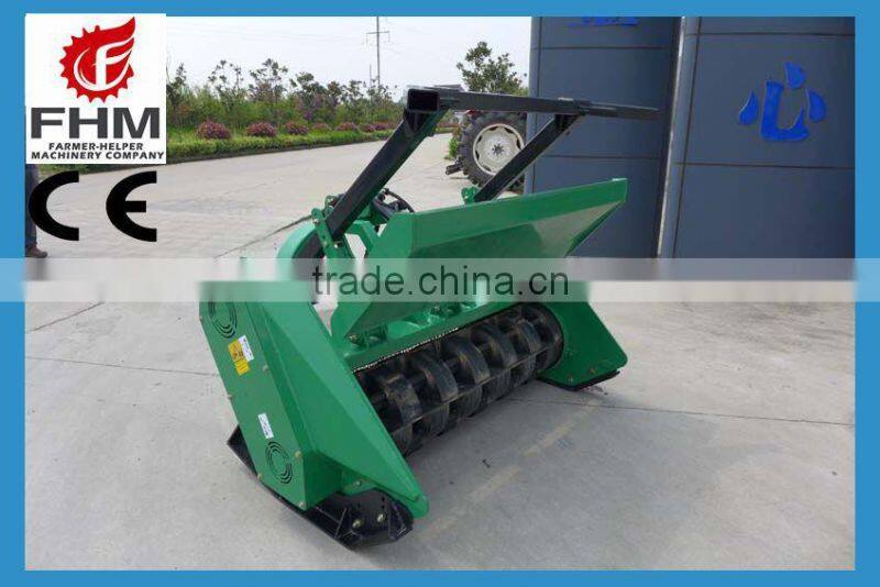 2015 new style Changzhou farmer helper CE tractor mulcher forestry mulcher