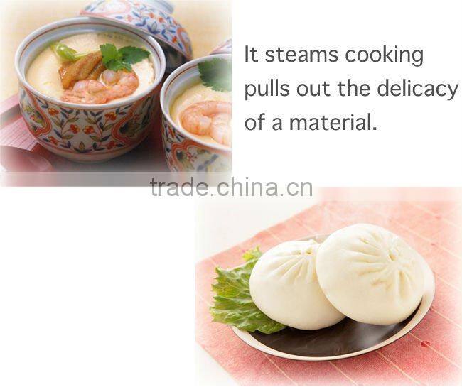 18/8 Stainless Steel Commercial Rice Steamer For Professional 2 Level 45cm