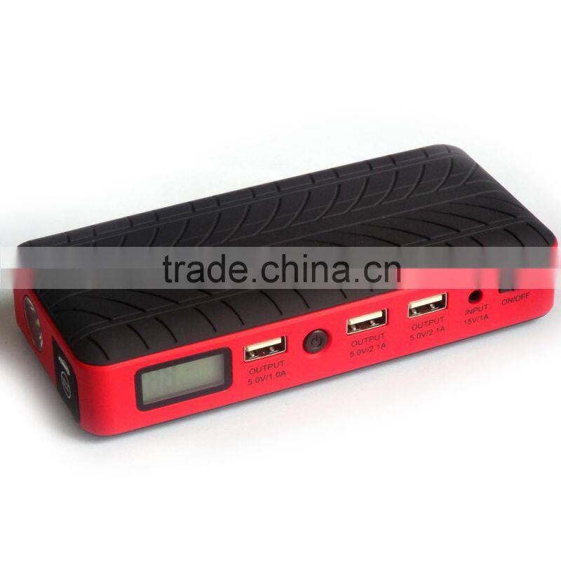 14000mah 12V Mini Snap On Car Jump Starter with Led light
