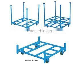 foldable and stackable steel storage pallet rack for sale