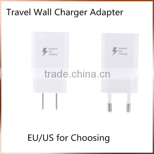 Folding Plug Quality 12V Power Charger, Dice Charger Branded OEM Travel Charger For US EU Market