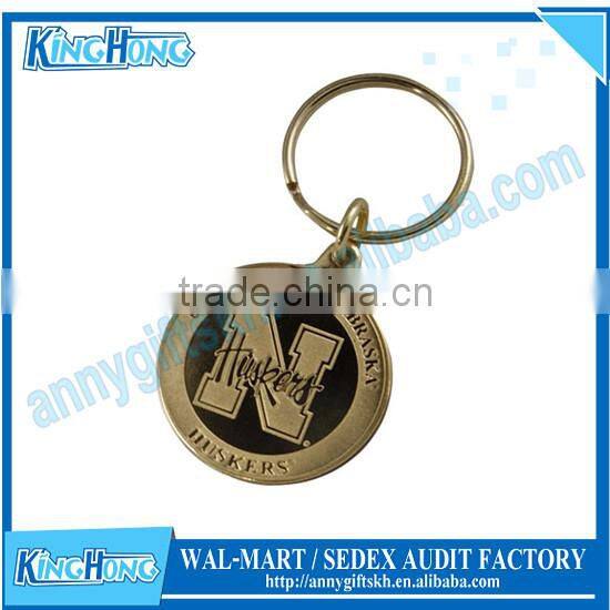 The newest style alphabet antique coin keychain