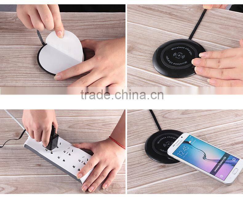 2016 pupolar!!! manufacturing product standard universal qi wireless charger