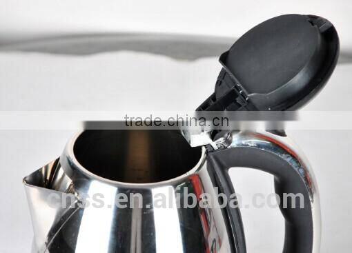 high grade daily home and business use luxury stainless steel electric kettle tea kettle