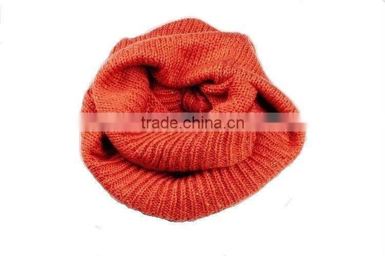 2013 fashion latest design ladies snood glitter scarf