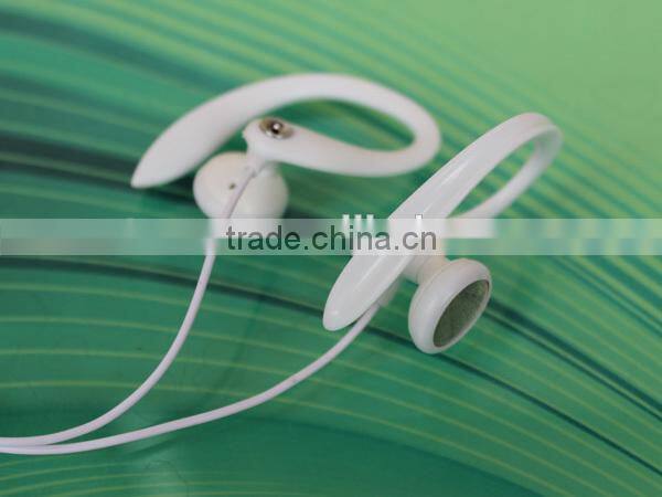 Comfortable inear sports earphone&headphone ear hook earbuds