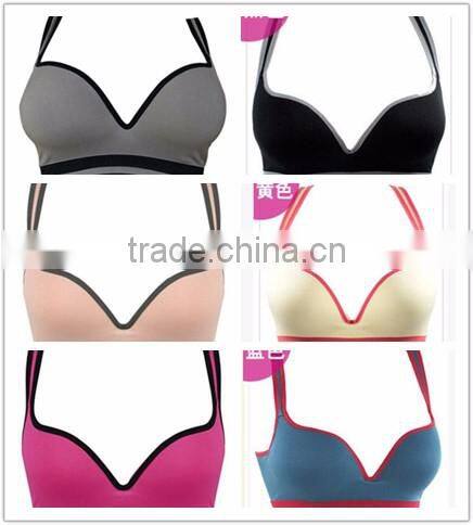 2016 fashion woman sexy yoga underwear sport bra