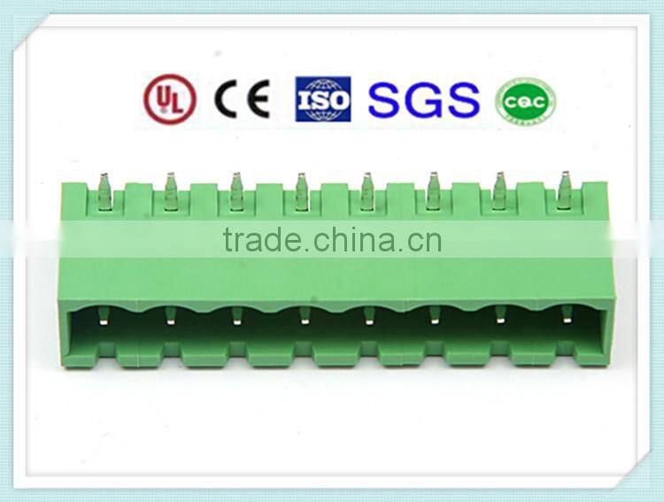 5.08mm Pluggable Terminal Block XS2ESDV 300V 15A with UL, CE, ISO, SGS,CQC Approved