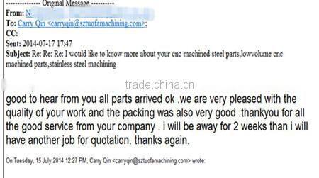 Brass copper nut precision machine parts cnc brass service