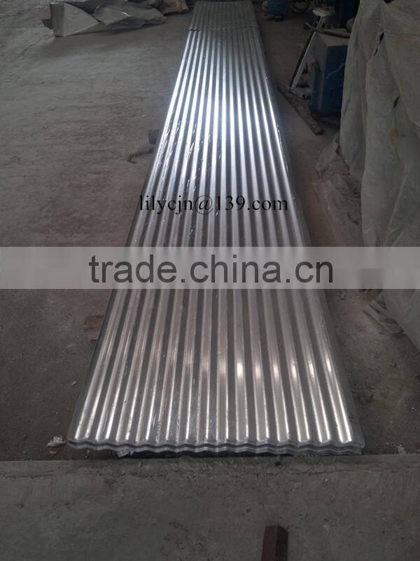 Corrugated aluminium sheet aluminium building material