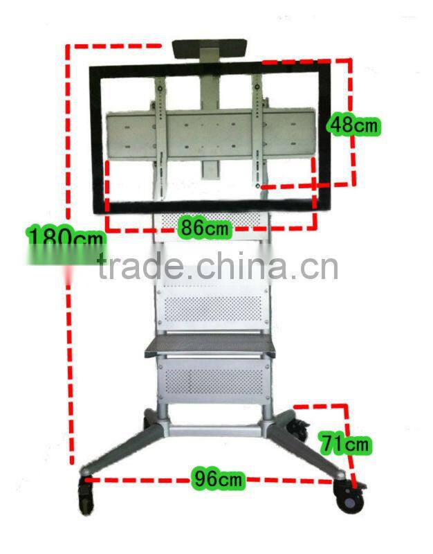 Hot sale popular TV mount cart steel cart