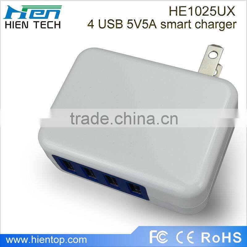 5V3.1A 4 USB charger for iphone 6 plus charging