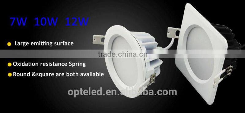 recessed waterproof ceiling LED downlight 15W