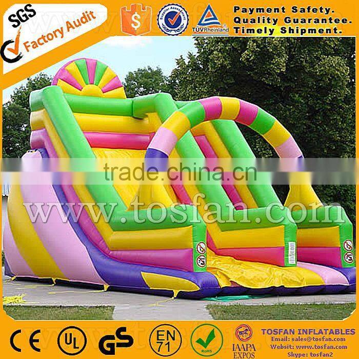 2015 customized inflatable water slide for sale A4019
