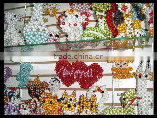 bead handcrafts Christmas decoration gift