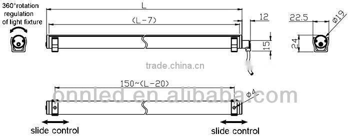 ONN-X5 Shadowless Led Refrigerator Lamps Water-proof 24v /12v