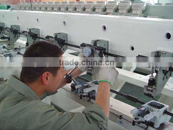 LJ-912 Computerized Head Flat Embroidery Machine 12 Heads