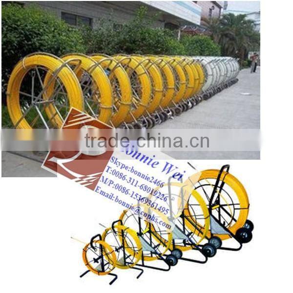6mm Solid flexible fiberglass Traceable Duct Rodder