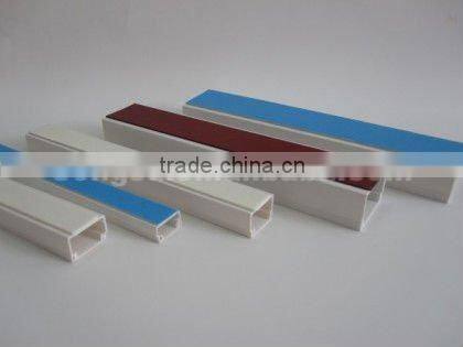 Wall cable cover with glue