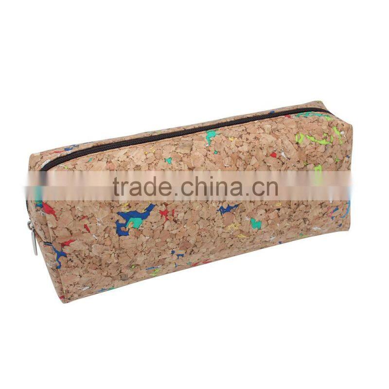 Boshiho Vegan Kork Cute Colored Pencil Cases for Girls