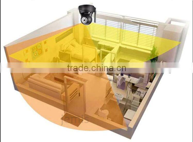 3.6mm Fixed Lens / 10m Night Vision IP Network Camera Network Camera Auto White Balance JM-Eye01A