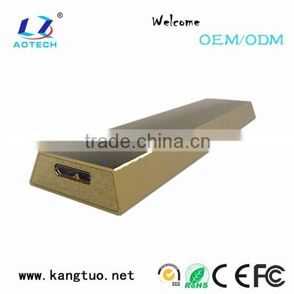 USB3.1 M.2 NGFF Hard Drive External HDD Enclosure