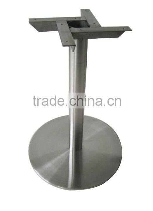 2 Columns Rectangular Stainless Steel Table Legs