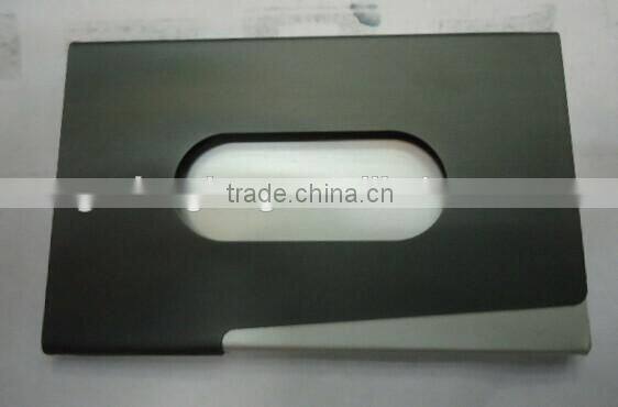 Fashionable promotion gift metal business card holder