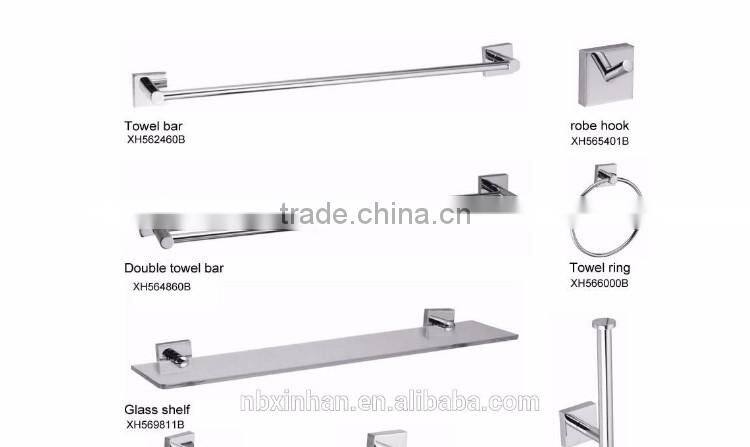 magnetic bath accessory adjustable single towel rail bathroom
