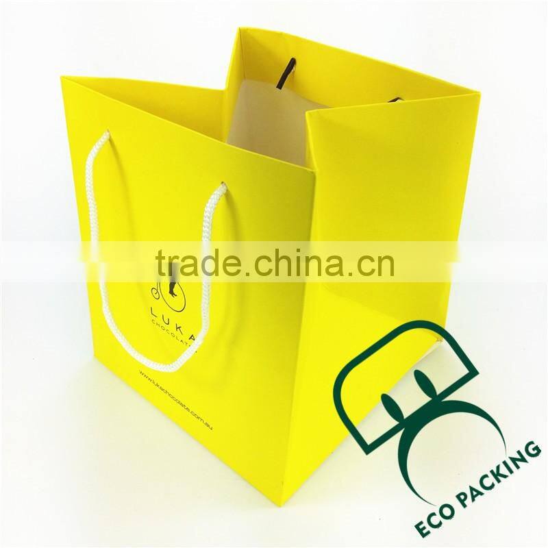 Foldable colorful Paper Shopping Bag