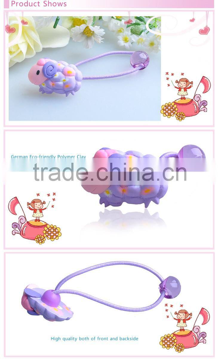 2016 High Quality Hair Accessories For Girls Sheep Hair Extensions