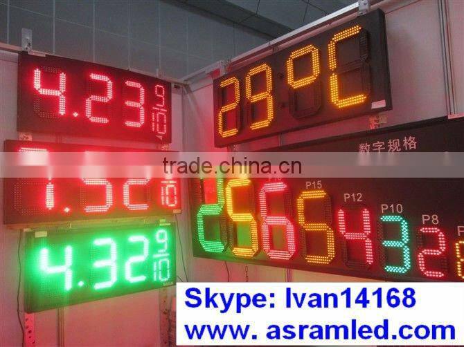 outdoor waterproof 6 Digits Large programmable Display LED Countdown Timer