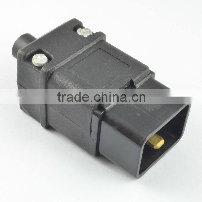 IEC 320 C20 male adapter connector electrical industrial plug adapter 15A