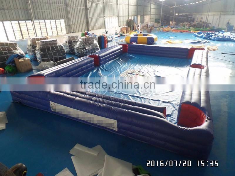 2016 famous inflatable snooker football games with 16 pieces balls for sale